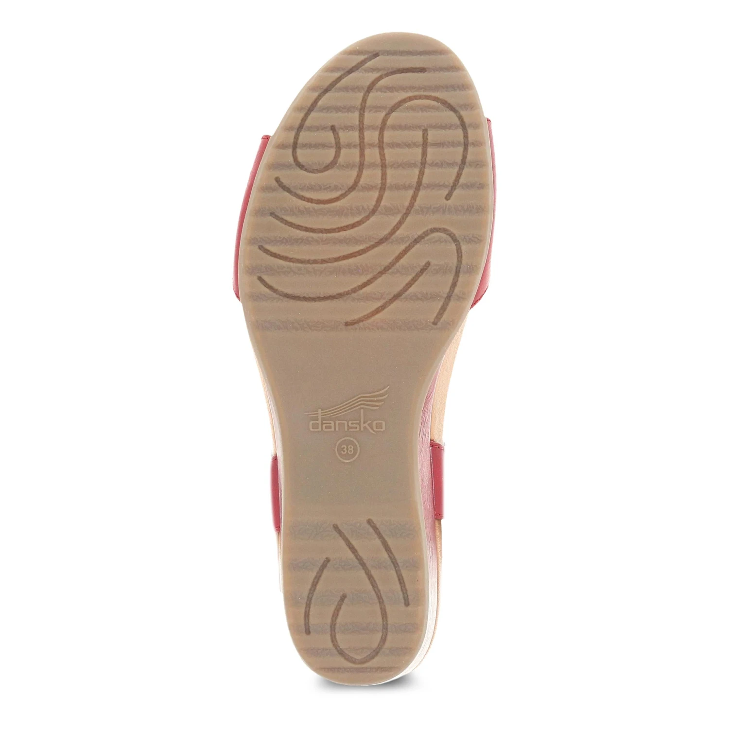 Dansko Arielle Red Glazed Leather 6 Dansko Arielle Red Glazed Leather - Image 6