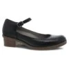 Dansko Deena Black Waterproof Tumbled