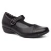 Dansko Fawna Wide Black Milled Nappa
