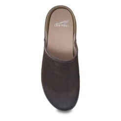 Dansko Brenna Chocolate Burnished Suede -Dansko 9431451600 VIT