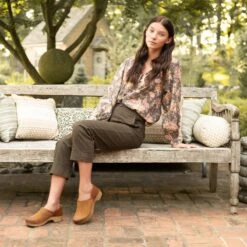 Dansko Brenna Tan Burnished Suede -Dansko Barnes PDP Brenna tan