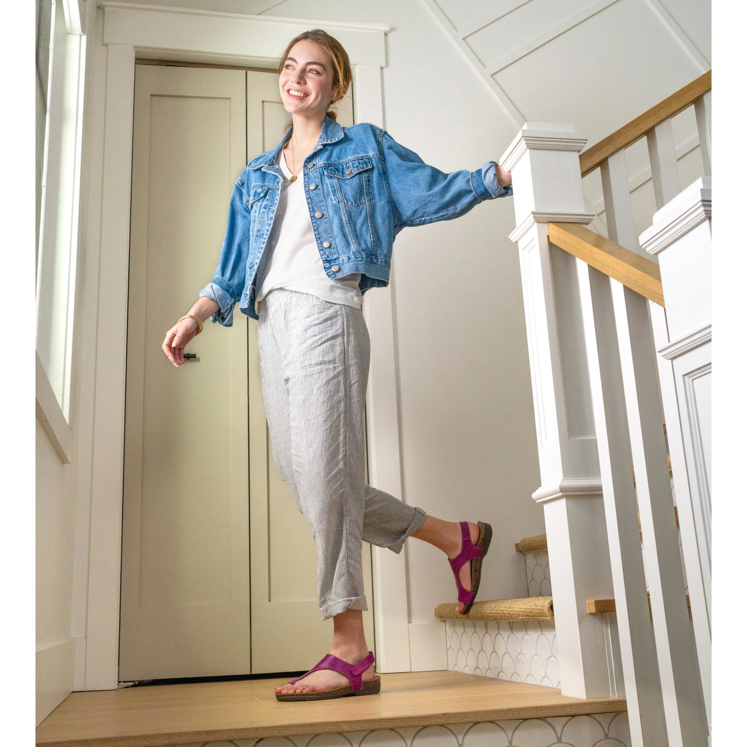 Dansko Reece Magenta Waxy Burnished 3 Dansko Reece Magenta Waxy Burnished - Image 3